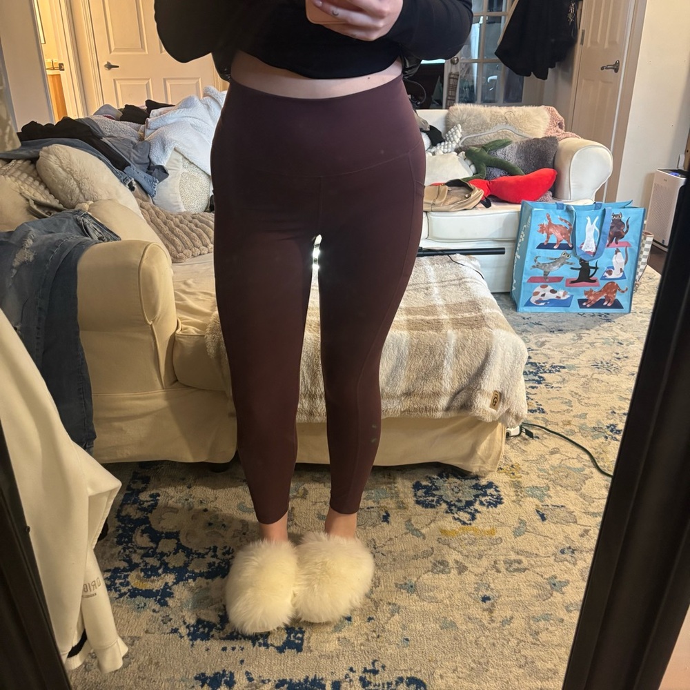 Maroon Yogalicious Leggings